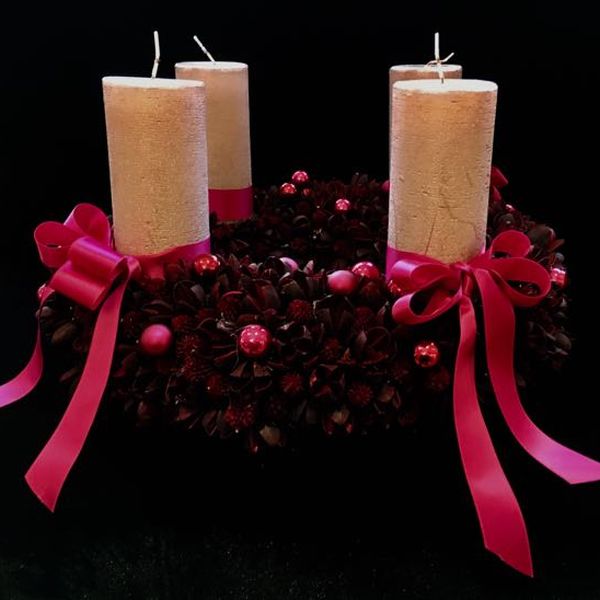 Adventskranz und Weihnachtsfloristik von Blumen Flaschka in Augsburg (6)
